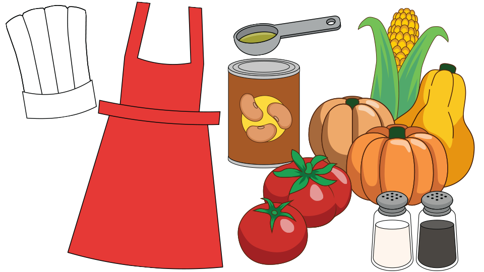 materials illustration