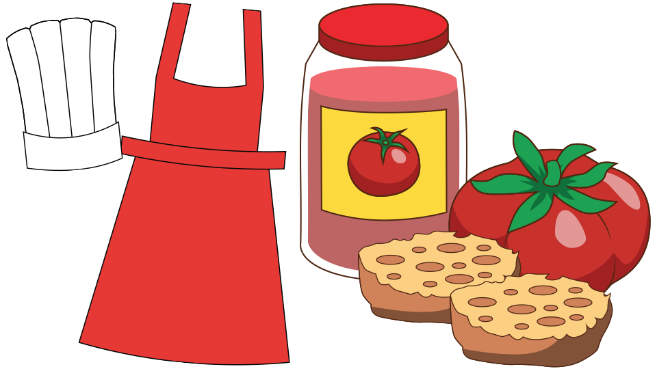 materials illustration