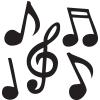 music notes icon